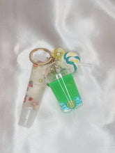 Load image into Gallery viewer, Drink Keychain Lipgloss Bundle
