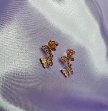 Load image into Gallery viewer, Dainty Butterfly Earrings
