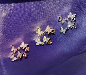 Dainty Butterfly Earrings